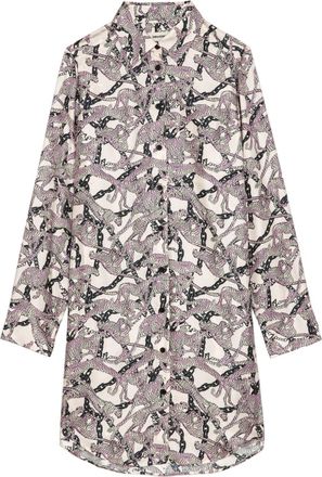 Zadig&Voltaire Rais dress - women - Silk - S - Neutrals