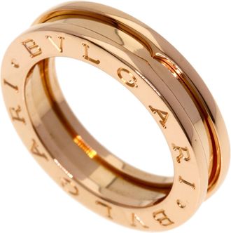 Bulgari B.Zero1 Pink Gold (18K) Band Ring (Pre-Owned)