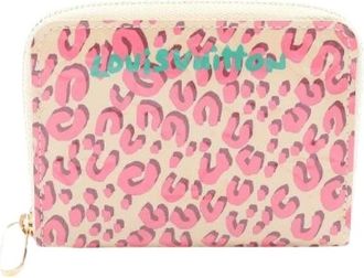 Louis Vuitton Pre-owned Zippy Coin Purse Vernis Portemonnee - Dames - Vintage Accessoires - Roze - ONE Size - Vintage