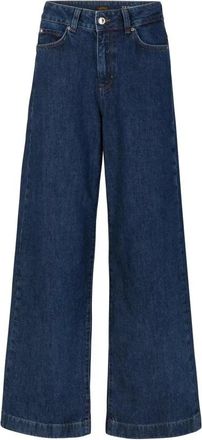 Windsor Wide Jeans - Dames - Loose Fit Jeans - Blauw - W28 - Katoen - Jeans