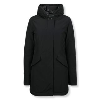 Woolrich Jassen, Dames, Zwart, S, Katoen, Arctic Parka
