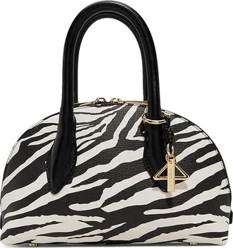 Aldo Novallie Cross Body Womens Handbags Black/White, Polyurethane