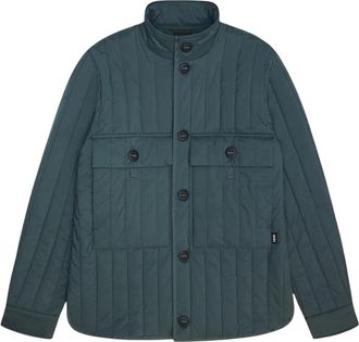 Rains Banja Liner Pocket Jacket T1 - Heren - Zomerjassen - Groen - M - Jassen