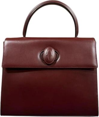 Cartier Pre-owned Handbags, female, Red, Size: ONE SIZE Pre-owned Vintage Handbag