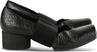 Uma Wang Leather Pumped Ballerina