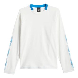 adidas Skateboarding Formula T-shirt Core White Lucid Ray Blue KC6299