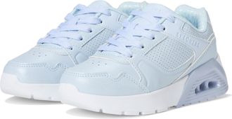 Skechers Girls UNO Lite 2.0 Trainers, light blue, 12 UK Child
