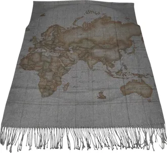 Alviero Martini 1A Classe Estola con estampado Geo - Accessories - Mujer - Gris - ONE SIZE