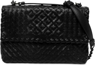 Bottega Veneta Pre-owned Bottega Veneta Small Nappa Intrecciato Boutis Olimpia Shoulder Bag Ladies Y2TOW2PLBDJS1UX7