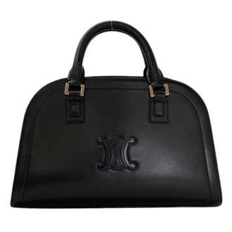 Celine Pre-owned Handbags, female, Black, Size: ONE SIZE Pre-owned Vintage Handbag