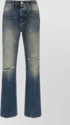 Amiri distressed five-pocket denim trousers