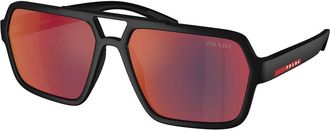 Prada PS A06S DG008F Mens Sunglasses Black Size 59
