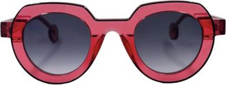 Theo Josef Zonnebril - unisex - Zonnebrillen - Rood - ONE Size - Accessoires