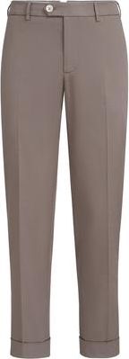 Brunello Cucinelli Comfort gabardine trousers in Hazelnut at Nordstrom, Size 54 It