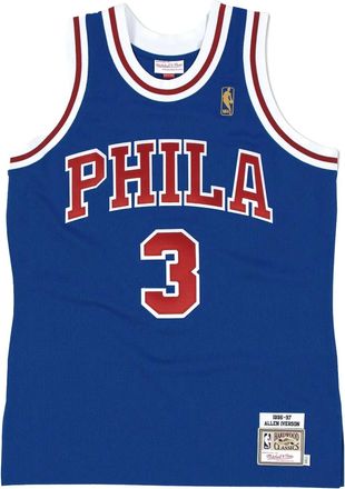 Mitchell & Ness Top Allen Iverson Philadelphia 76ers 1996/97 - Blu