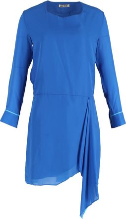 Acne Studios Acne Studios Adelle Tape Jurk in Blauw Polyester