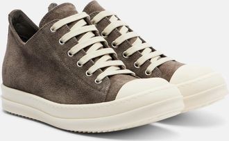 Rick Owens Suede low-top sneakers