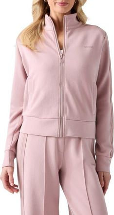 Guess Lyra High Neck Jacket in Light Pink at Nordstrom, Size X-Small