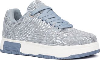 Olivia Miller Sunshine Rhinestone Sneaker in Acid Wash at Nordstrom Rack, Size 10