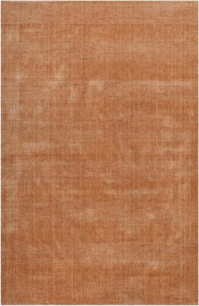 Wecon Home Alfombra tejida a mano Tencel y lana pura cobre 80x150