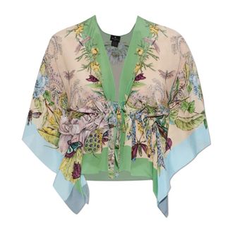 Etro Etro, Blouses, female, Multicolor, Size: ONE SIZE Silk Top