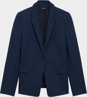 Theory Ponte Slim-Fit Blazer