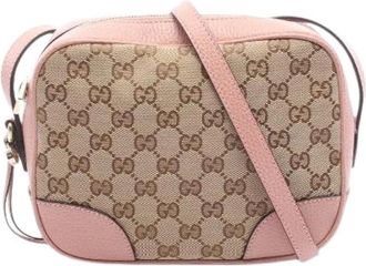 Gucci Pre-owned Borsa a Spalla in Tela GG Bree in Pelle - - Pre-owned - Donna - Rosa - ONE SIZE