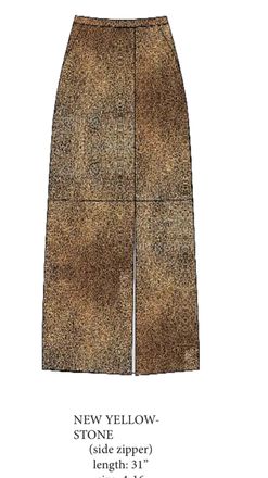 Insight Yellowstone Inspired Skirt