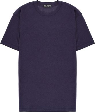 Tom Ford Lyocell und Baumwoll-T-Shirt