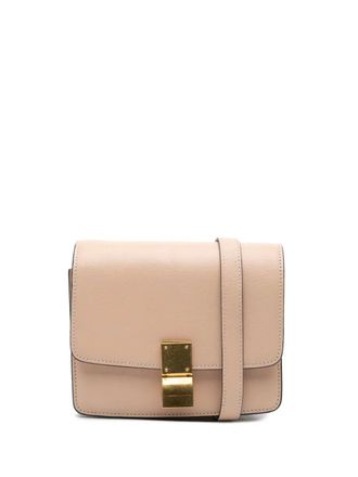 Celine 2016 Small Calfskin Classic Box crossbody bag - women - Calf Leather - One Size - Pink
