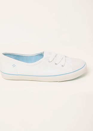 Fat Face FatFace Suzie Ivory Ballet Trainer