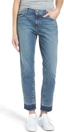 Current Elliott The Fling High Rise Boyfriend Jeans in Street Fight W Released Hem at Nordstrom Rack, Size 32