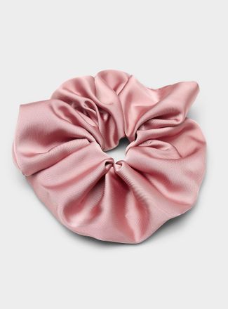 Simons Womens Large satin coloured scrunchie