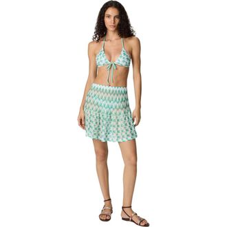 Missoni Mini Skirt In Floral-pattern Viscose in Multicoloured at Nordstrom, Size 38 It