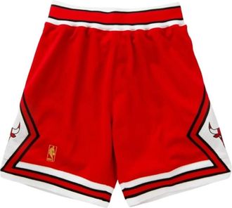 Mitchell & Ness NBA Dark 1996 Bulls Shorts - Heren - Fitness - Rood - S - Fitness