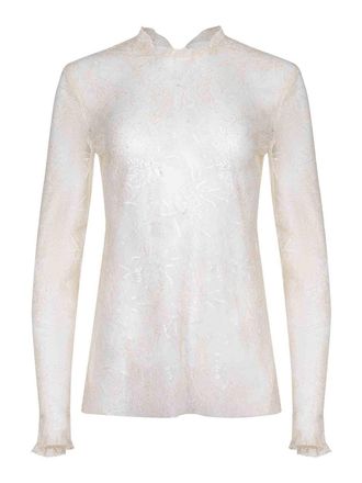 Alberta Ferretti Shirt Made Of Lace