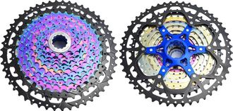 OEM Cassette Para Bicicleta, 10 Velocidades, Opciones De Velocidad Ajustables, 11s 11-50t Arco&iacute;ris