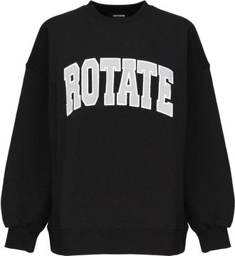 Rotate Sweatshirt With Maxi Logo