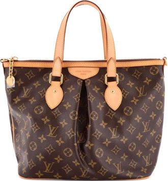 Louis Vuitton Palermo Handbag Monogram Canvas PM tote bag - Bruin