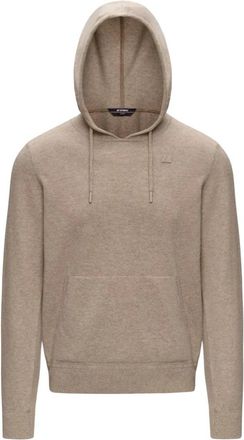 K-Way Arzel Hoodie - Heren - Hoodies - Beige - S - Hoodies & sweatvesten