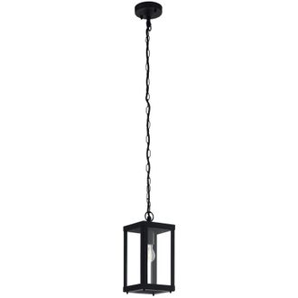 Eglo Eglo - Plafoniera Esterno Contemporaneo Alamonte 1 Acciaio Nero 1 Luce E27