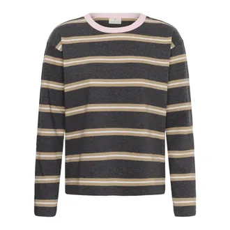 Kaffe Maglie a Maniche Lunghe - - Tops - Donna - Grigio - M
