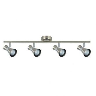 Fabrilamp Regleta Niquel Modelo Maximo 4 Focos Orientables