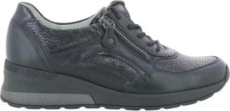 Waldläufer Mujer, Zapatos, Negro, Talla: 41 EU