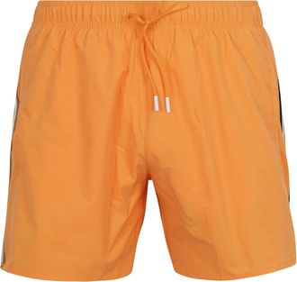HUGO BOSS Zwart Iconische Zwembroek Medium Oranje
