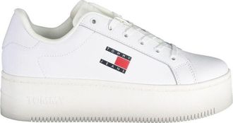 Tommy Hilfiger Womens Essential Platform Sneakers - White - Size EU 41