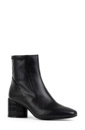 Donald J Pliner Block Heel Bootie in Black at Nordstrom Rack, Size 8.5