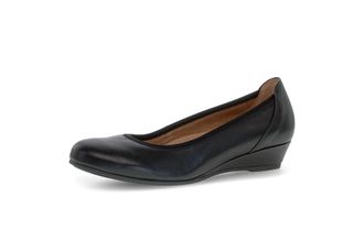 Gabor Women Court Shoes, Ladies Wedges,Wedge Heel,Classic,Elegant,Comfortable,Business Shoe,Office,Black (Schwarz) / 57,38 EU / 5 UK