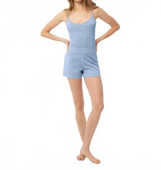 Under The Canopy Organic Lounge Short In Light Blue