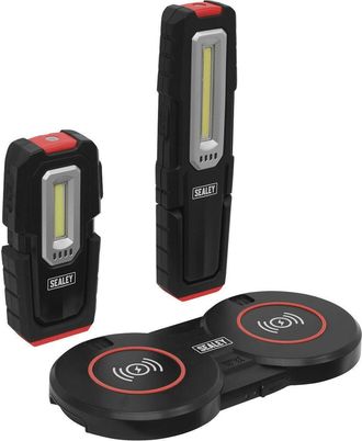 Loops Inspection Light Kit with Wireless Charging Base - 1 x Slimline & 1 x Standard